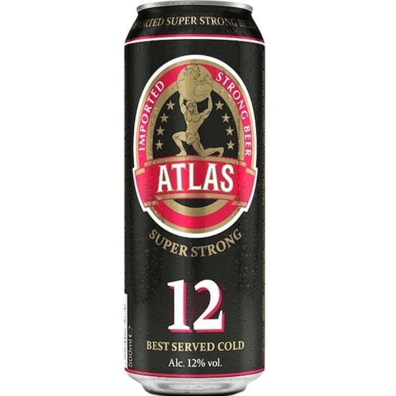 Atlas 12 Extra Strong Tall Can